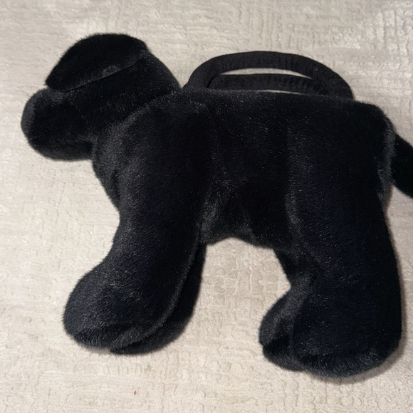 Black lab kids dog purse bag pet dress up - Picture 1 of 2